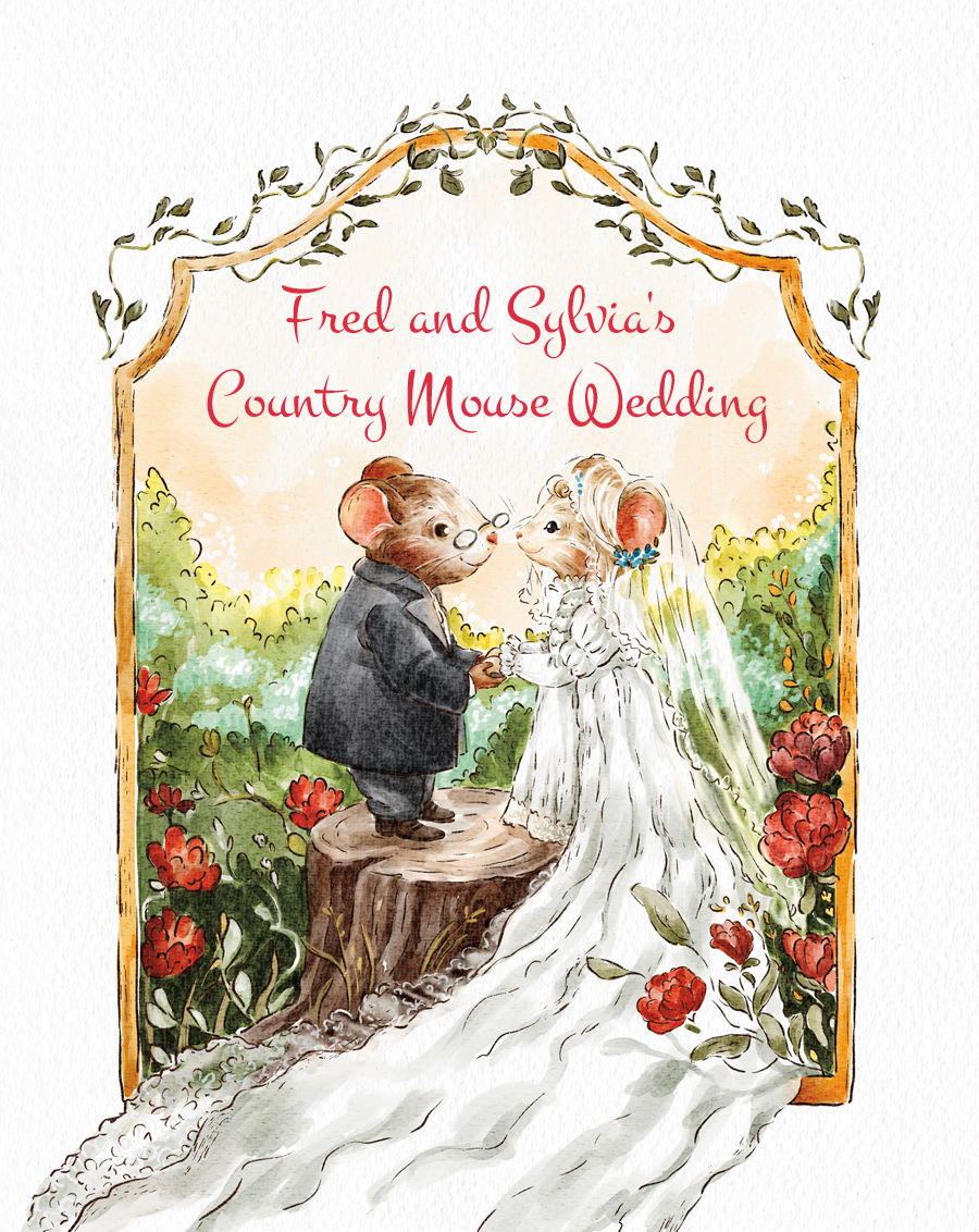 Fred and Sylvia's Country Mouse Wedding